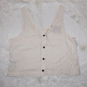 Patagonia Women's Light Beige Garden Island Tank Top